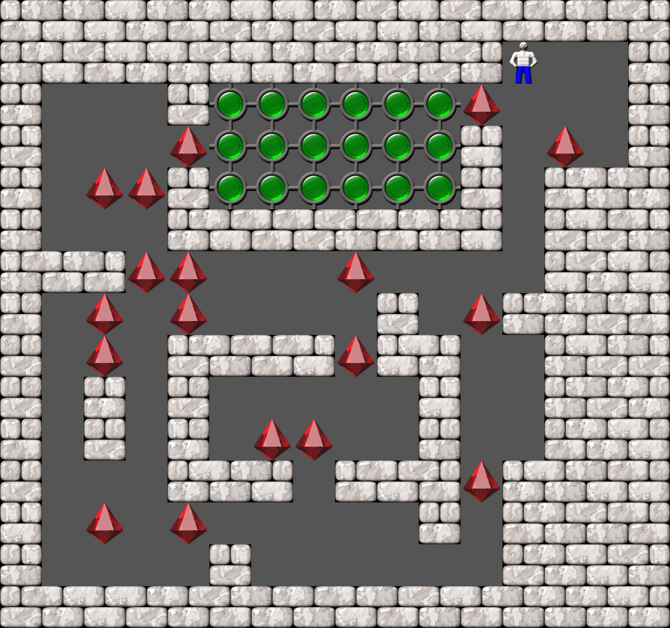 Sokoban Bugs1005 collections level 33